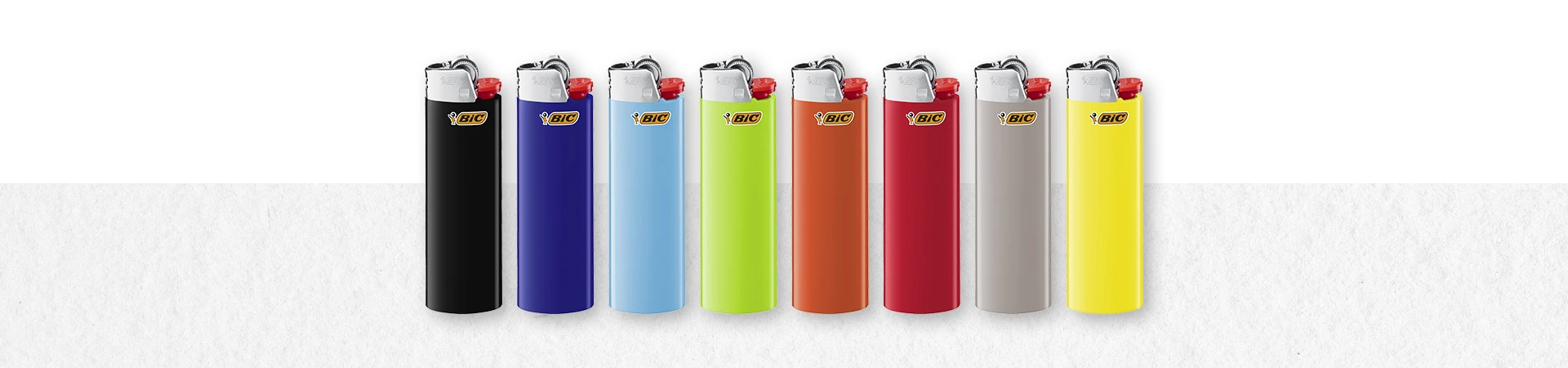BIC Feuerzeuge Farben