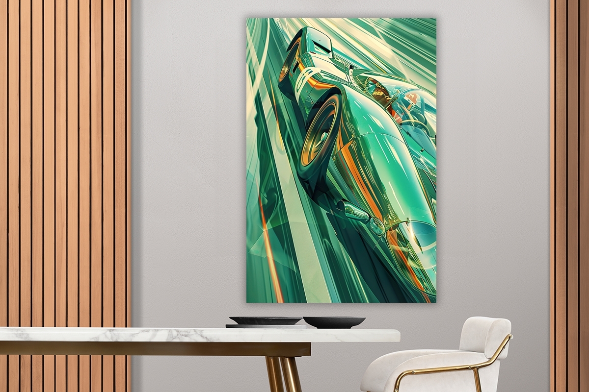 Gallery Print - Druck hinter Acrylglas - Motorsport Motiv Le Mans