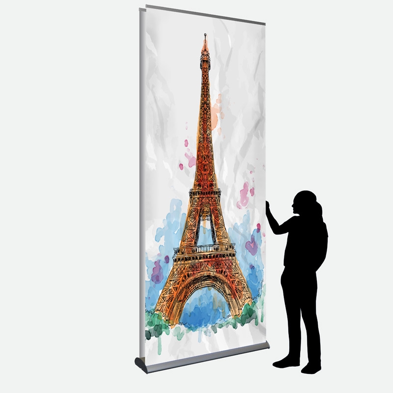 Business Banner 120 x 287 cm doppelseitig