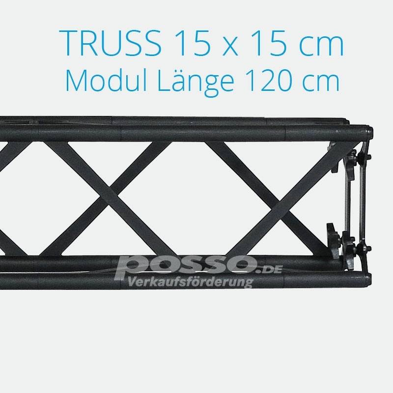 Crown Truss Modul 15x15 gerade 120 cm