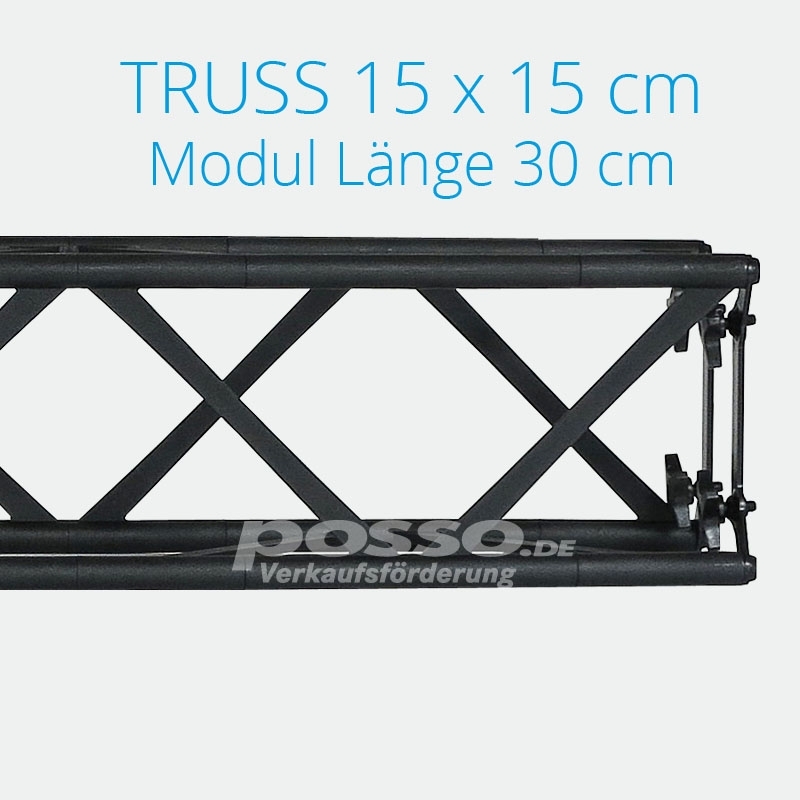 Crown Truss Modul 15x15 gerade 30 cm