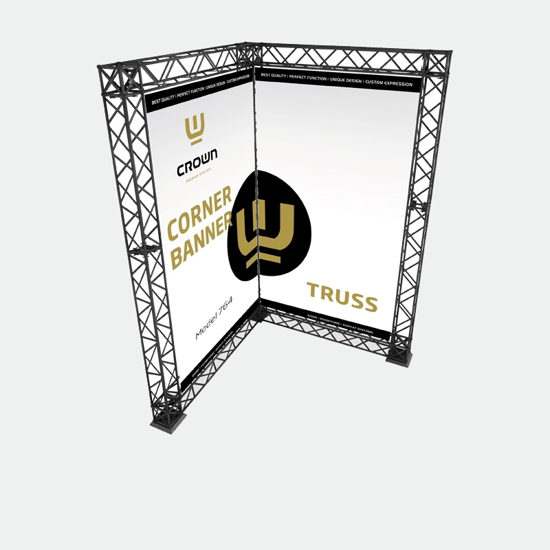 Crown Truss BANNER ECKE