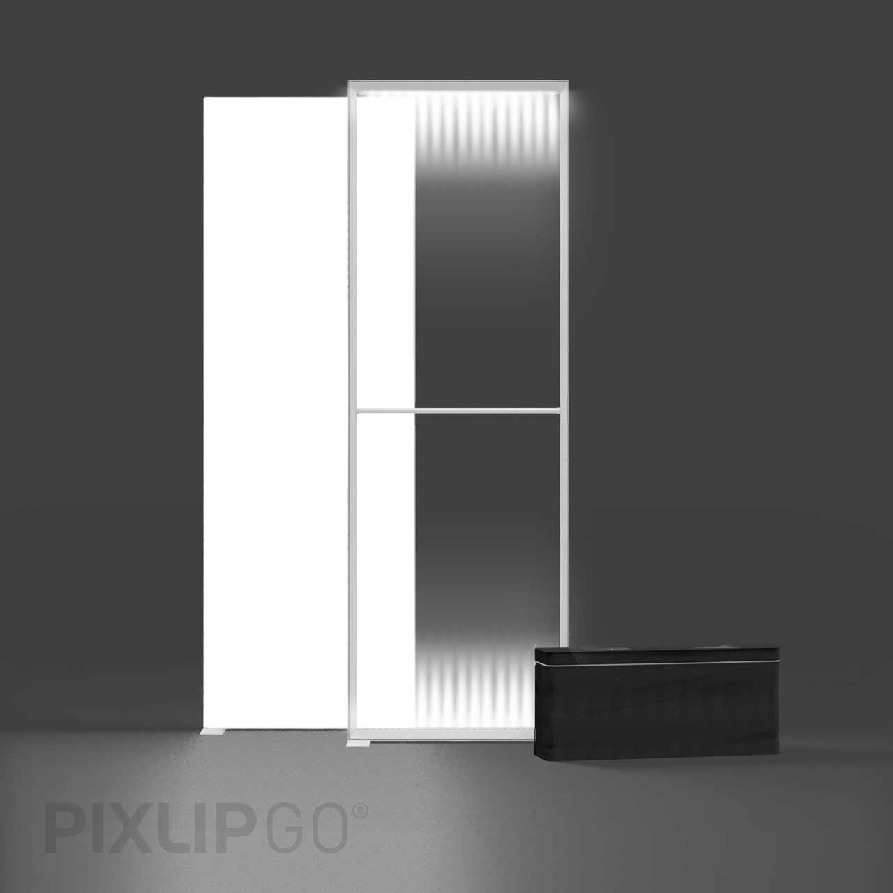 PIXLIP GO Lightbox Set 100 x 250 cm