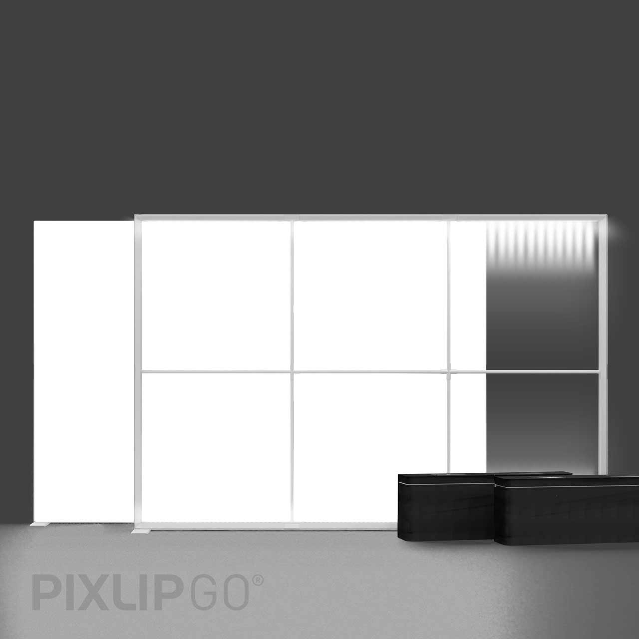 PIXLIP GO Lightbox Set 300 x 200 cm