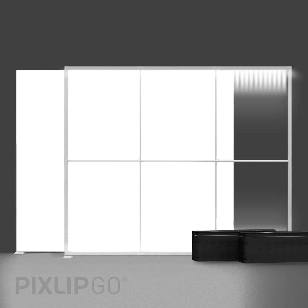 PIXLIP GO Lightbox Set 300 x 225 cm