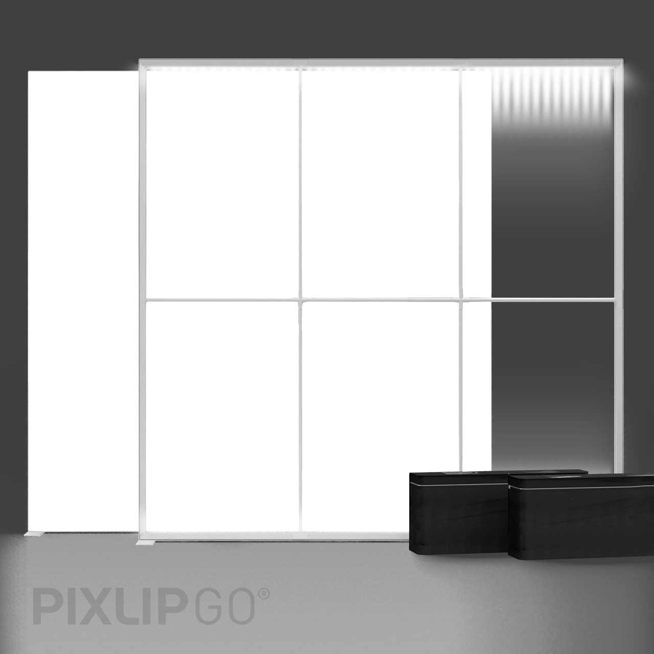 PIXLIP GO Lightbox Set 300 x 250 cm