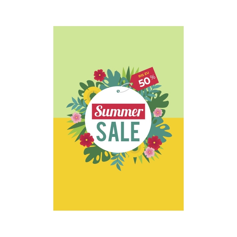 Poster DIN A1 - Summer Sale