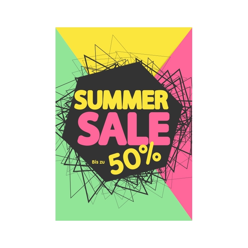 Poster DIN A1 - Summer Sale