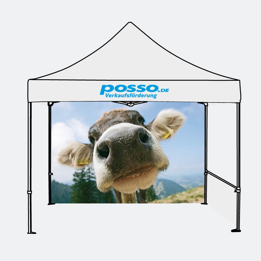 Faltzelt Seitenwand 3 m 