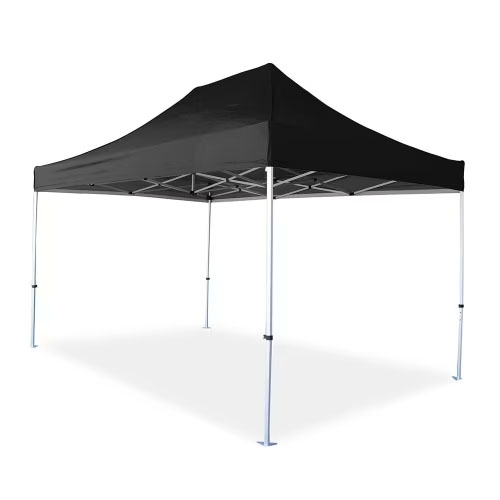 Faltzelt 3x4,5 m inkl. Dach Schwarz