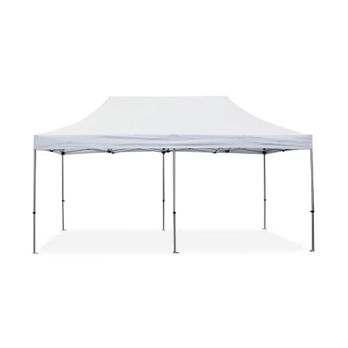 Faltzelt 3x6 m - Dach weiß
