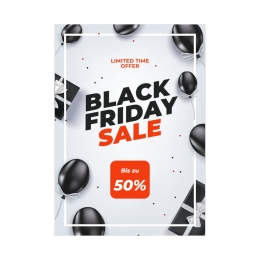 Poster DIN A1 - Black Friday - Black Week