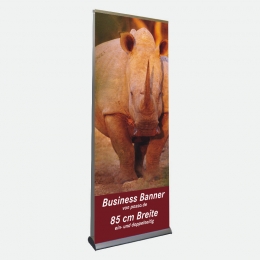 Business Bannerdisplay 85 cm, Doppelseitig