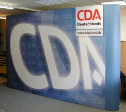 Faltdisplay 4x3 Magnet gerade