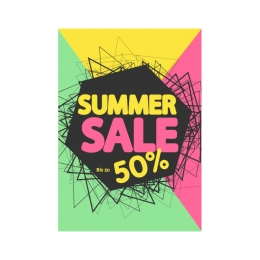 Poster DIN A1 - Summer Sale