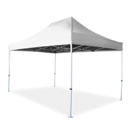 Faltzelt 3x4,5 m inkl. Dach Weiß