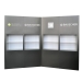 2 Faltdisplay 2x3 Magnet gerade mit Vitrinen