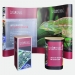 Faltdisplay 4x3 Magnet gebogen mit Transportcontainer