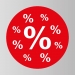 Sale Aufkleber - PROZENTE
