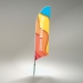 Beachflag 340 cm Deluxe