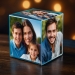 Dekowürfel aus Pappe, Pappwürfel, 6 seitig bedruckt, Geschenk