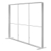 posso LED Lightbox 300x244 cm, Transporttasche mit Rollen