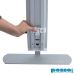 LED Messewand B 100 x H 200 cm - Stellfuß