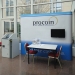 Faltdisplay 3x3 gerade mit Monitorhalter (optional)