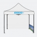 Faltzelt Seitenwand halb 3 m 