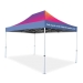 Faltzelt 3x4,5 m inkl. Dach bedruckt