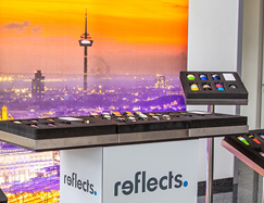 Messedisplay, Messestand texConnect LED