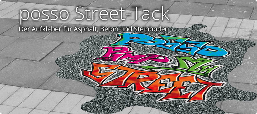 Street Tack - Der Asphaltaufkleber